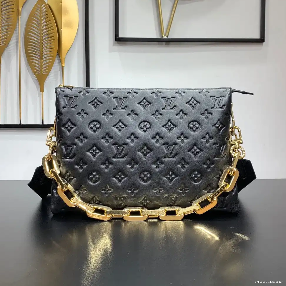 Official oldcobbler VUITTON LOUIS MM COUSSIN 0628
